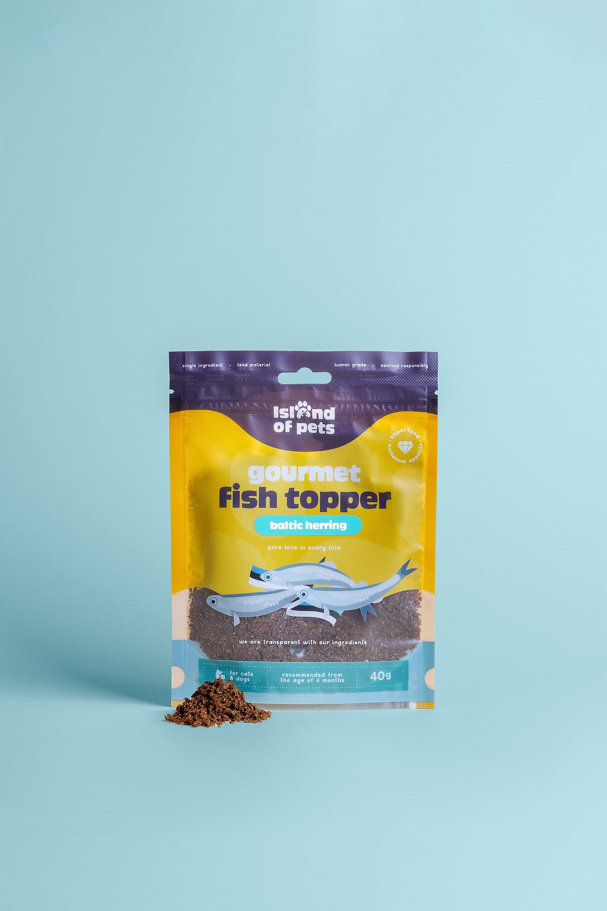 Topper gourmet din hering 40g