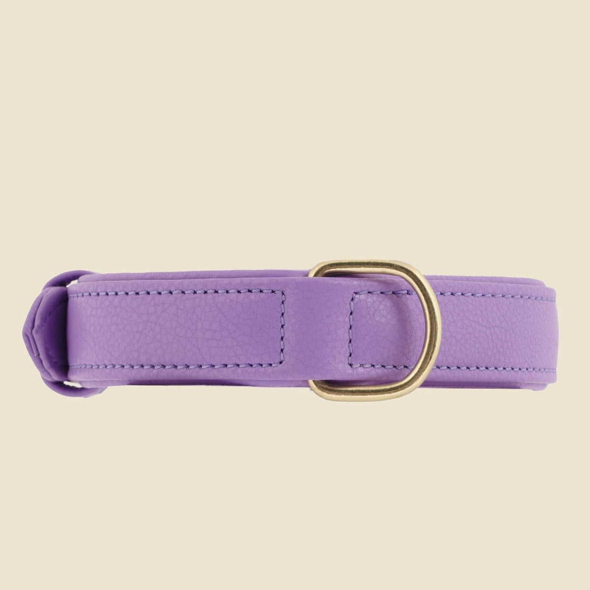 Zgardă din piele Plain — Lavender