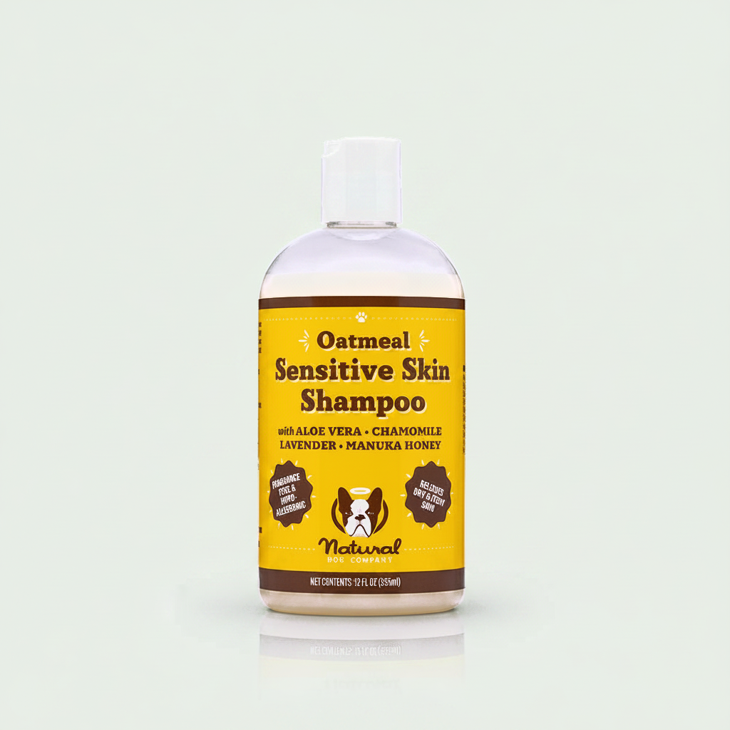 Șampon cu ovăz pentru piele sensibilă